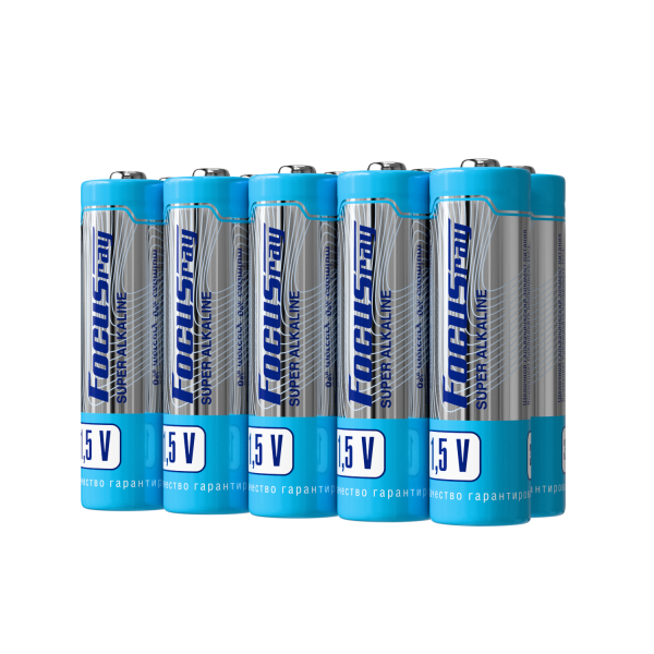 алкалиновая батарейка FOCUSray LR6/S10 SUPER ALKALINE