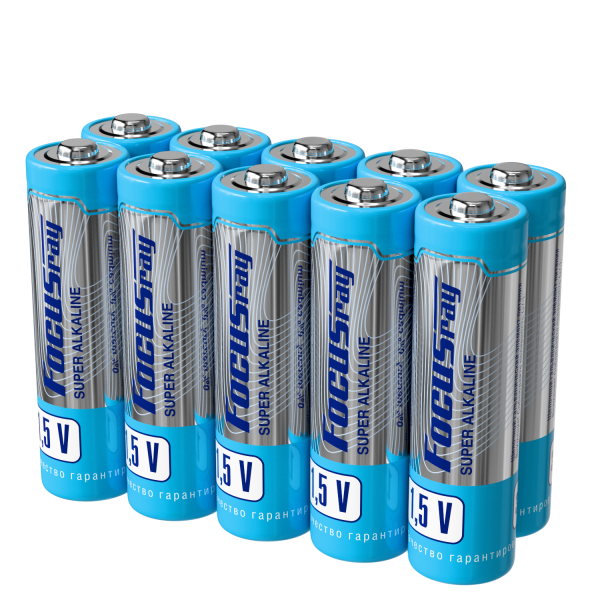 алкалиновая батарейка FOCUSray LR6/S10 SUPER ALKALINE