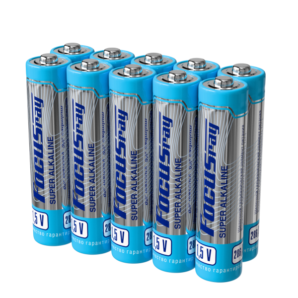 алкалиновая батарейка FOCUSray LR03/S10 SUPER ALKALINE