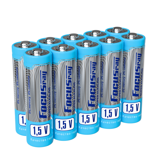 алкалиновая батарейка FOCUSray LR6/S10 SUPER ALKALINE