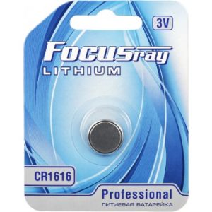 Батарейка литиевая FOCUSray LITHIUM CR1616