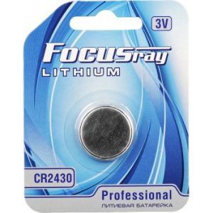 Батарейка литиевая FOCUSray LITHIUM CR2430