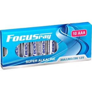 Батарейка щелочная FOCUSray SUPER ALKALINE LR03/10 BOX