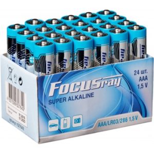 Батарейка щелочная FOCUSray SUPER ALKALINE LR03/24 TRAY