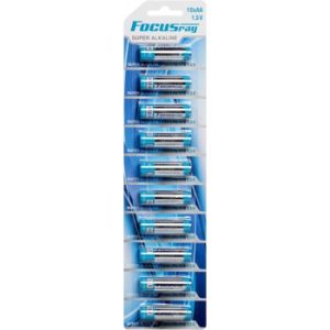Батарейка щелочная FOCUSray SUPER ALKALINE LR6/BL1(10)