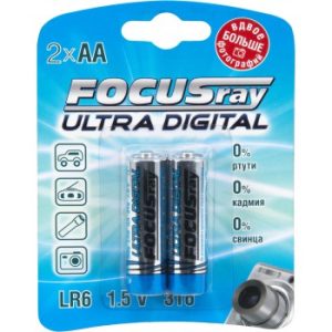 Батарейка щелочная FOCUSray ULTRA DIGITAL LR6/BL2