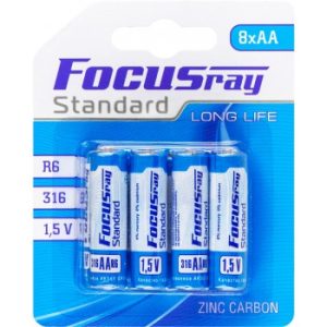 Батарейка солевая FOCUSray STANDARD R6/BL8