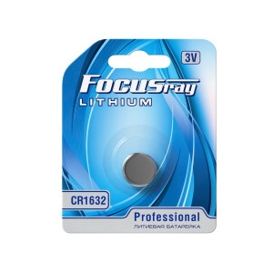 Батарейка литиевая FOCUSray LITHIUM CR1632