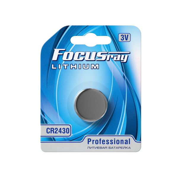 Батарейка литиевая FOCUSray LITHIUM CR2430