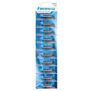 алкалиновая батарейка FOCUSray LR03/BL1(10) SUPER ALKALINE