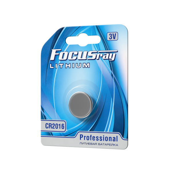 Батарейка литиевая FOCUSray LITHIUM CR2016