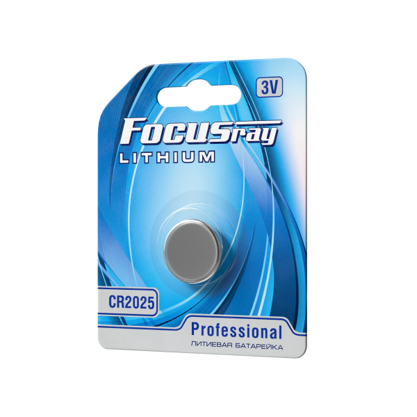 Батарейка литиевая FOCUSray LITHIUM CR2025