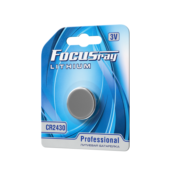 Батарейка литиевая FOCUSray LITHIUM CR2430