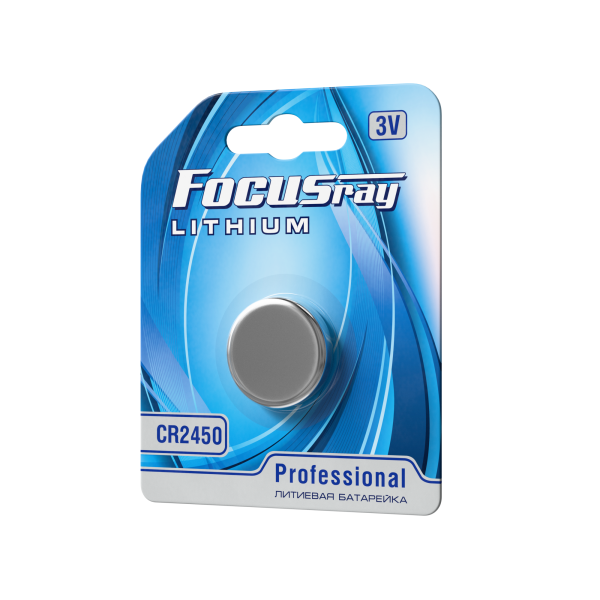 Батарейка литиевая FOCUSray LITHIUM CR2450