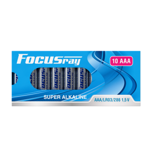 алкалиновая батарейка FOCUSray LR03/BOX10 SUPER ALKALINE