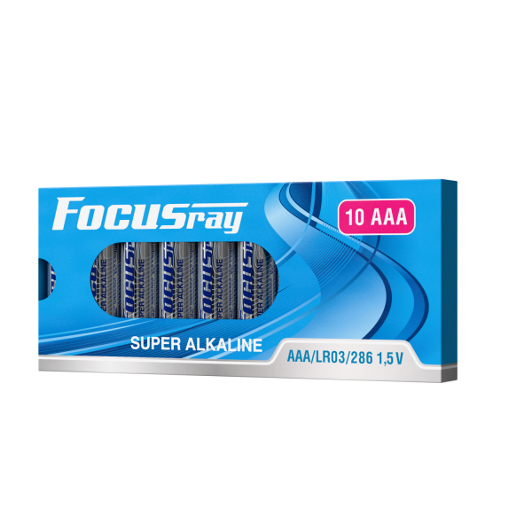 алкалиновая батарейка FOCUSray LR03/BOX10 SUPER ALKALINE
