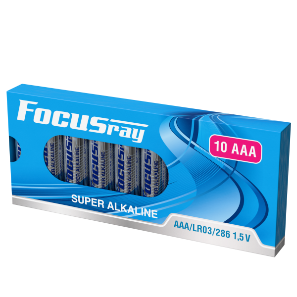 алкалиновая батарейка FOCUSray LR03/BOX10 SUPER ALKALINE