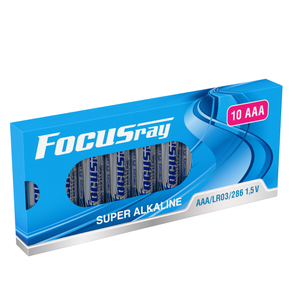 алкалиновая батарейка FOCUSray LR03/BOX10 SUPER ALKALINE
