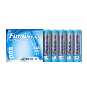 алкалиновая батарейка FOCUSray LR03/BOX20 SUPER