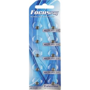 Кнопочный щелочной элемент FOCUSray AG0
