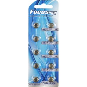 Кнопочный щелочной элемент FOCUSray AG6