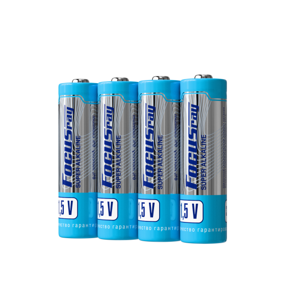 алкалиновая батарейка FOCUSray LR6/S4 SUPER ALKALINE