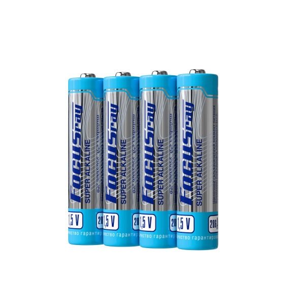 алкалиновая батарейка FOCUSray LR03/S4 SUPER ALKALINE