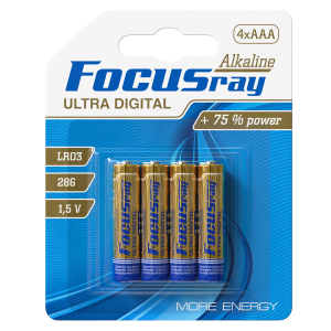 алкалиновая батарейка FOCUSray LR03/BL4 ULTRA DIGITAL
