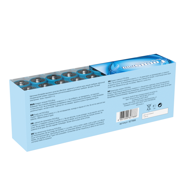 алкалиновая батарейка FOCUSray LR6/BOX20 SUPER ALKALINE